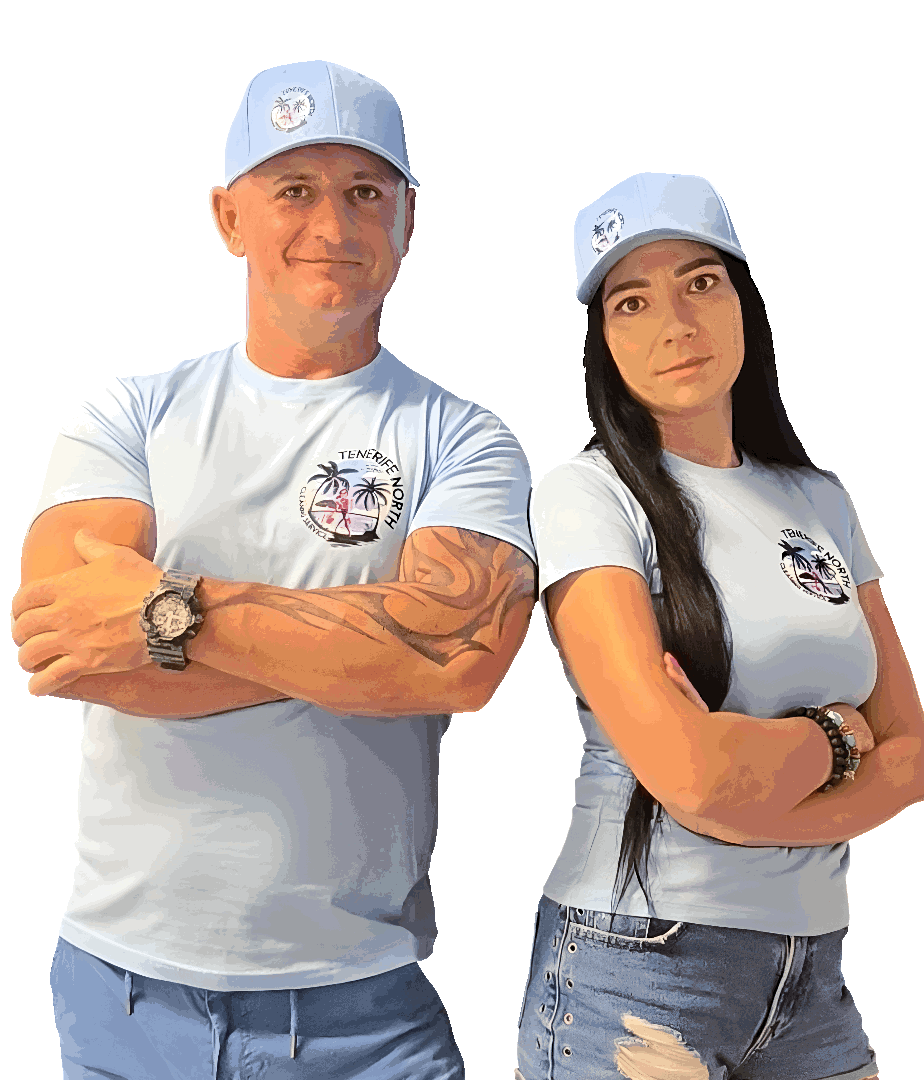 Man and woman working for the company